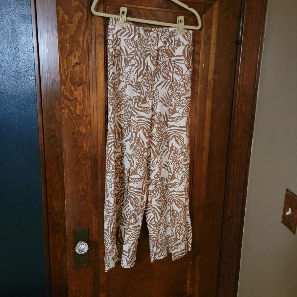 House of Harlow 1960 Linen Wide Leg Pants Size 4